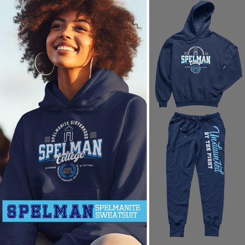 Spelman College - Spelmanite Sweatsuit - (Hoodie + Sweatpants)