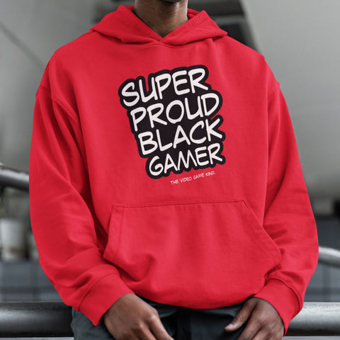 Super Proud Black Gamer Hoodie (Unisex Sweatshirt/Hoodie)