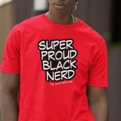 Super Proud Black Nerd (Unisex Short Sleeve)