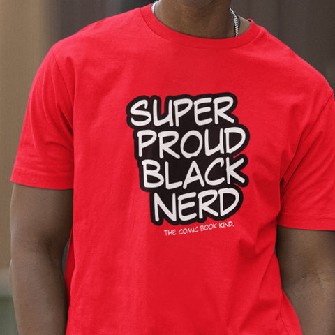 Super Proud Black Nerd (Unisex Short Sleeve)