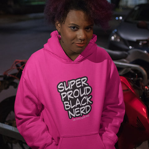Super Proud Black Nerd (Unisex Sweatshirt/Hoodie)