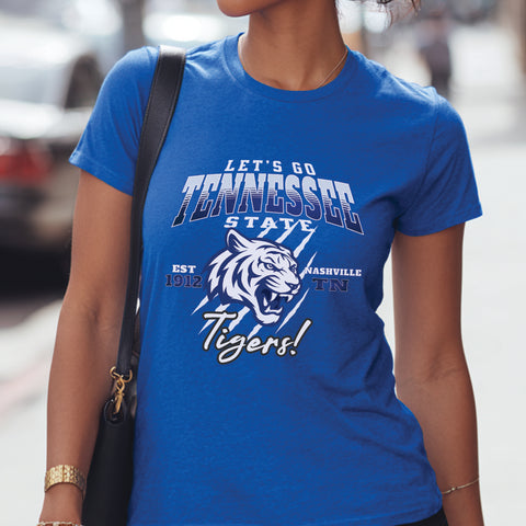 Tennessee State "Let's Go Tigers" (Women's Short Sleeve)