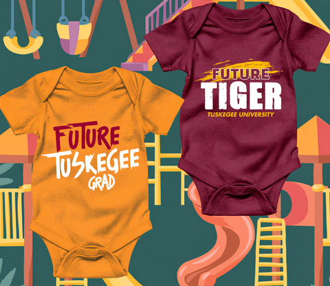 Tuskegee University Tigers 2-Pack (Onesie)
