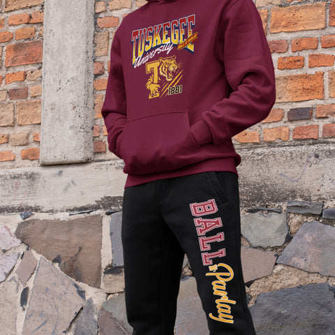 Tuskegee University Ball N' Parlay Sweatsuit - (Hoodie + Sweatpants)