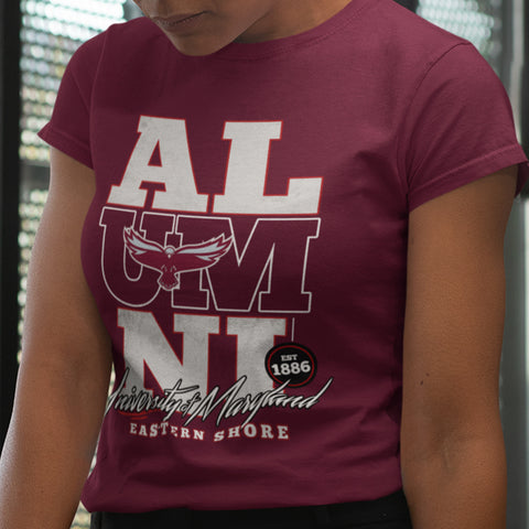 UMES Alumni Signature Series (Women's Short Sleeve) University of Maryland Eastern Shore