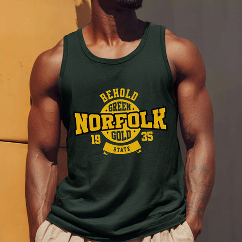 Norfolk State Behold NextGen (Forest Green Unisex Tank)