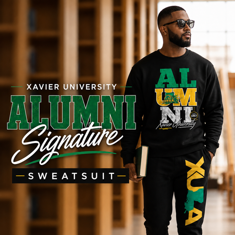 Xavier University - Alumni Signature Series Sweatsuit - (Sweatshirt + Sweatpants)