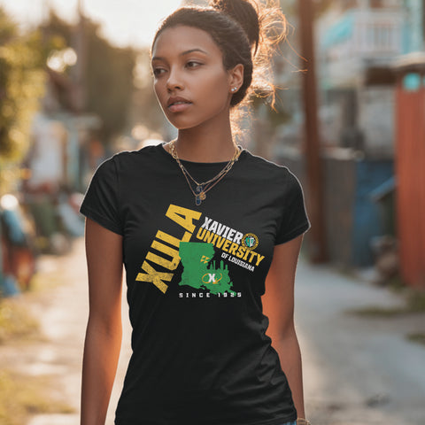 Xavier University "XULA" (Women's Short Sleeve)