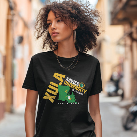 Xavier University "XULA" (Women's Short Sleeve)