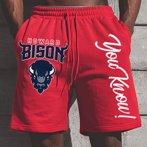 Howard University 'You Know" (Red Shorts)