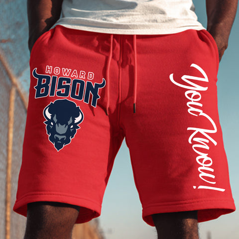 Howard University 'You Know" (Red Shorts)