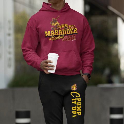 Central State University Marauder Sweatsuit - (Hoodie + Sweatpants)