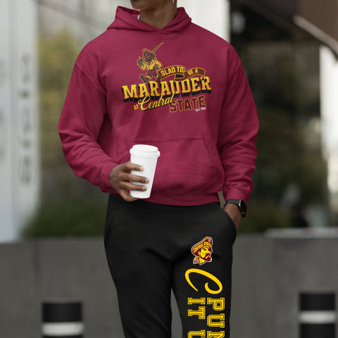 Central State University Marauder Sweatsuit - (Hoodie + Sweatpants)
