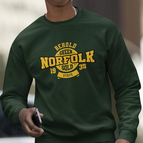 Behold NSU Spartans - Norfolk State University (Unisex Sweatshirt)