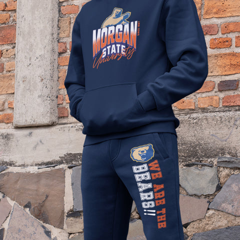 Morgan State University - We Are the Bears Sweatsuit - (Hoodie + Sweatpants)