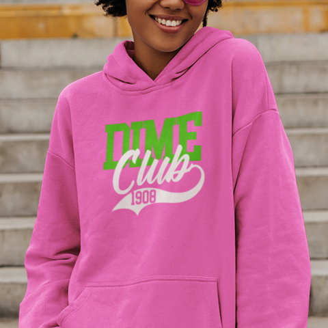 Alpha Kappa Alpha 1908 -  Greek Line Number Club (Hoodie)