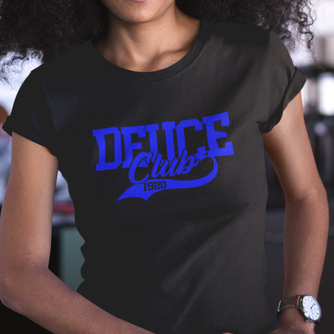 Zeta Phi Beta 1920 - Greek Line Number Club (Women's Short Sleeve)