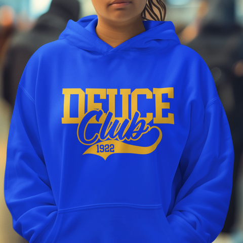 Sigma Gamma Rho 1922 -  Greek Line Number Club (Hoodie)