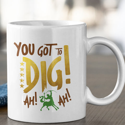 You Got To Dig - Iota Phi Theta (Sweatsuit)  Brown/Sandstone - (Hoodie + Sweatpants)