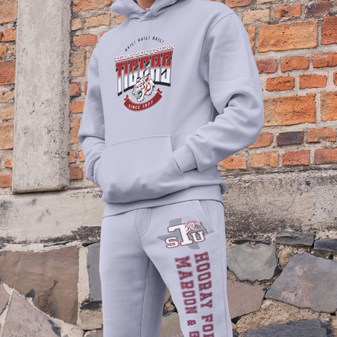 Texas Southern University  - TSU Tigers Sweatsuit - (Hoodie + Sweatpants)