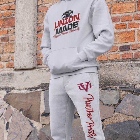 Virginia Union University - VUU Union Made Sweatsuit - (Hoodie + Sweatpants)