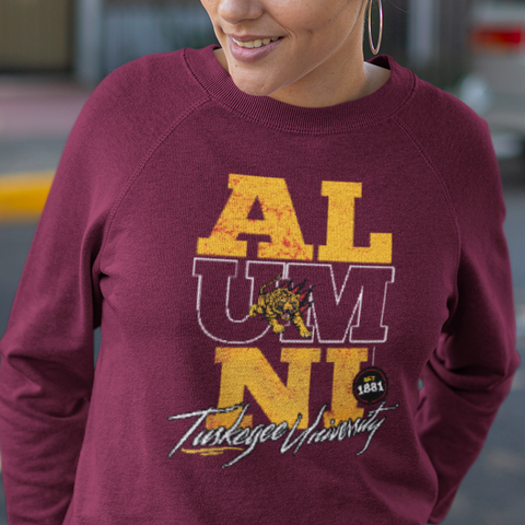Tuskegee University Alumni Signature Series Sweatsuit (Sweatshirt + Sweatpants)