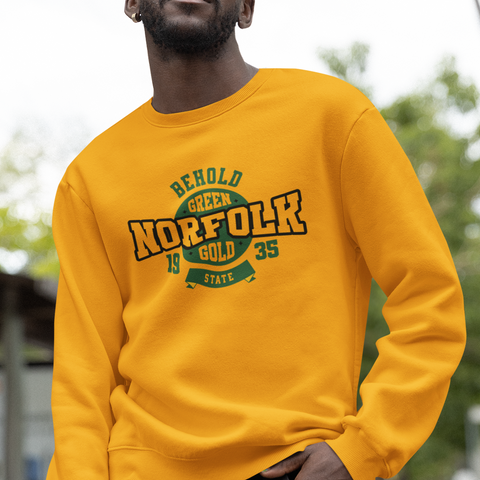 Behold NSU Spartans - Norfolk State University (Unisex Sweatshirt)