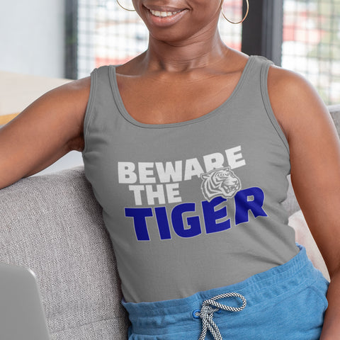 Beware The Tiger - Jackson State University (Women's Tank)