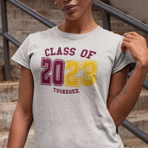 Tuskegee University Class of YYYY (Women's Short Sleeve)