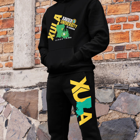 Xavier University -XULA Sweatsuit - (Hoodie + Sweatpants)