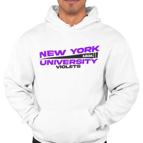 New York University - NYU Flag Edition (Men's Hoodie)