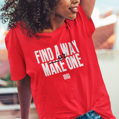 Find A Way, Or Make One (Women's V-Neck)