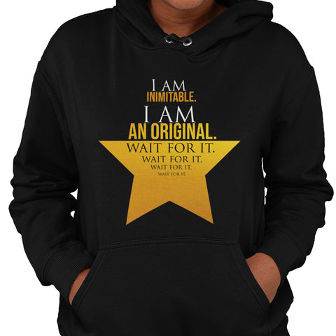 "Inimitable" Inspired by Hamilton (Special Edition Gold) Women's Hoodie
