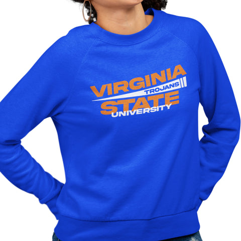 Virginia State University - Flag Edition (Women's Sweatshirt)