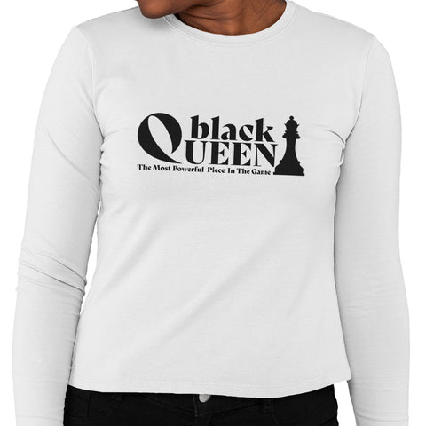 Black Queen - (Women's Long Sleeve)