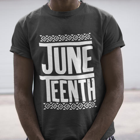 Juneteenth - White Letters (Men)