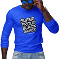 Super Proud Black Gamer (Men's Long Sleeve)