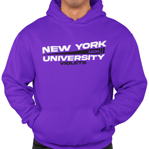 New York University - NYU Flag Edition (Men's Hoodie)