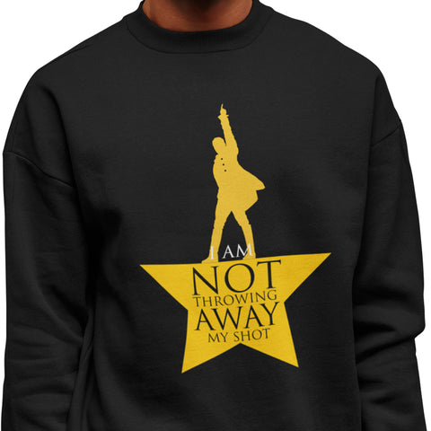 "My Shot" Inspired by Hamilton (Special Edition Gold) Men's Sweatshirt
