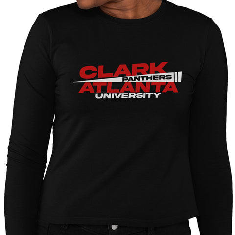 Clark Atlanta University (CAU) Flag - (Women's Long Sleeve)