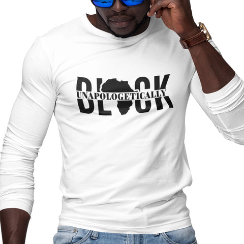 Unapologetically Black - African Edition (Men's Long Sleeve)