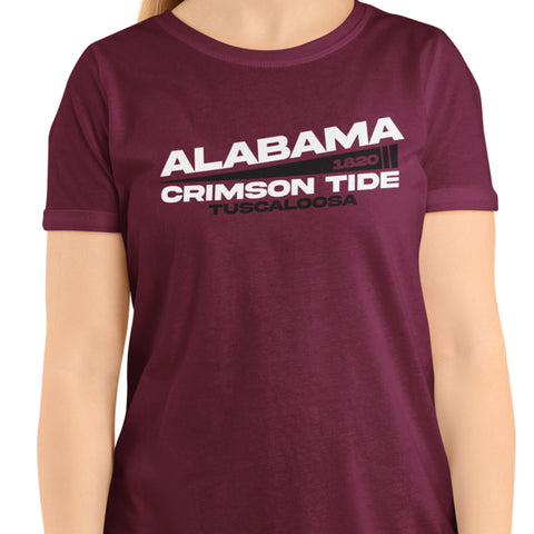 Alabama Flag Edition - University of Alabama (Women's Short Sleeve)