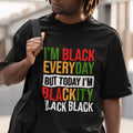 I'm Black Everyday - Pan African Letters (Men)