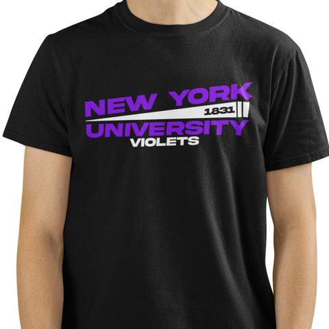 New York University - NYU Flag  Edition (Men's Short Sleeve)