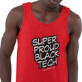Super Proud Black Tech (Men's Tank)
