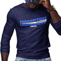 Hampton University - Flag Edition - (Men's Long Sleeve)