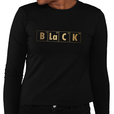 Black Chemistry (Women's Long Sleeve)