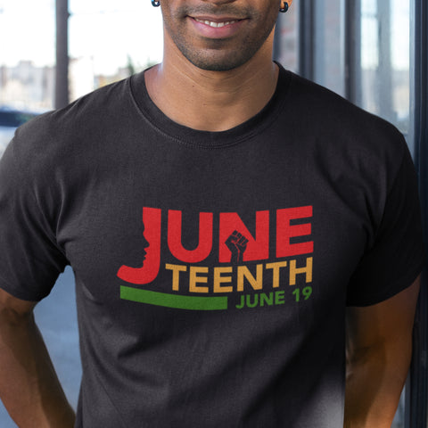Juneteenth - NextGen - Pan African Letters (Men)