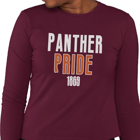 Panther Pride - Claflin University - (Women's Long Sleeve)