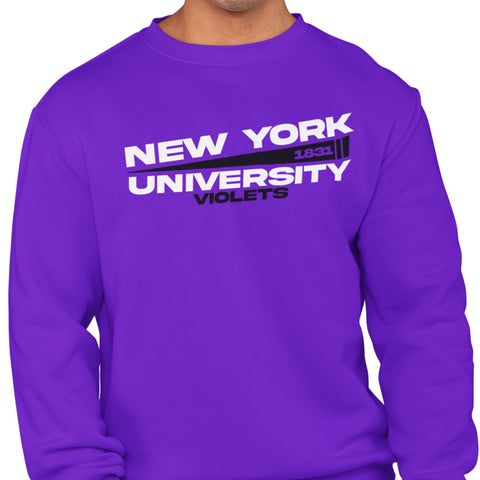 New York University - NYU Flag Edition (Men's Sweatshirt)